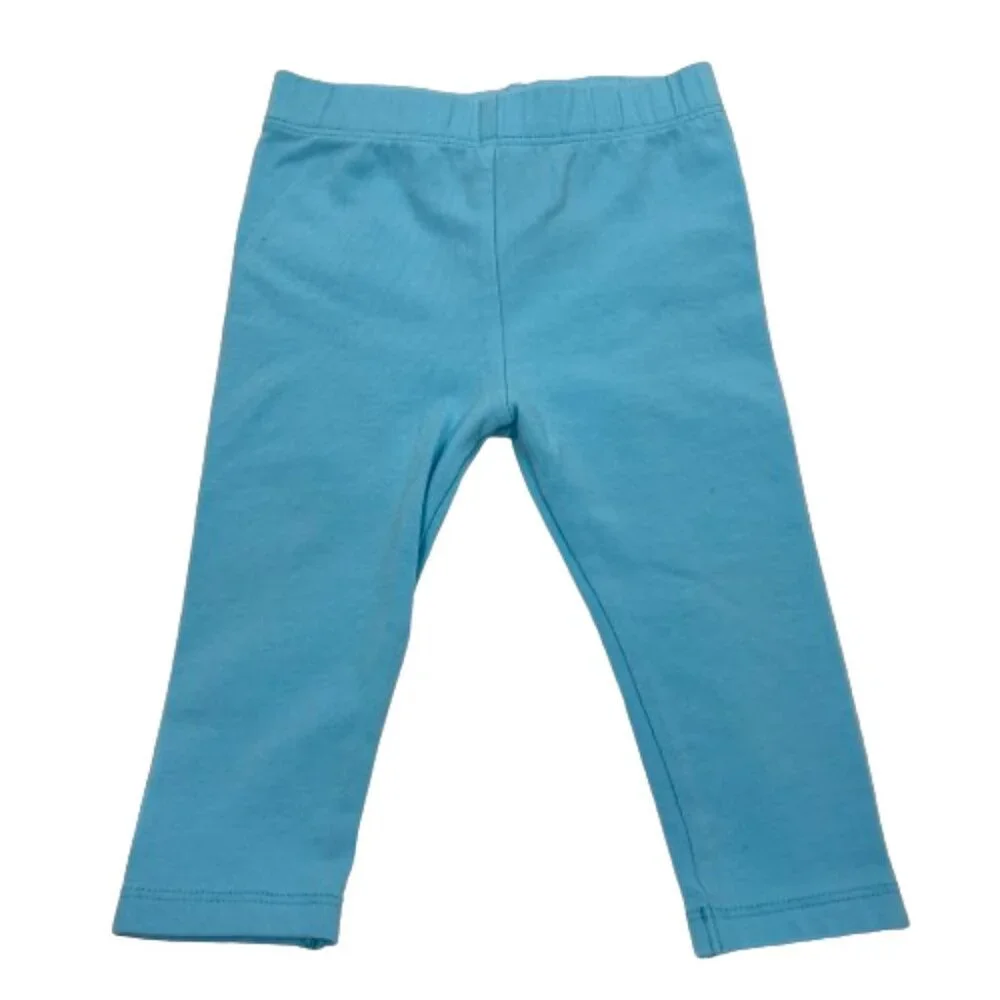 Ralph Lauren Baby Girls‎ Dress and Leggings Size 12M Ombre Embroidered Pony